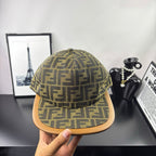 Casquette F plate